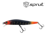 Воблер SPRUT Asaba 98F-MBKLT 98mm 9gr загл.0,5-1,0m floating