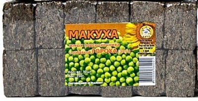 МАКУХА - подсолнечника с добавкой гороха 30% 320гр.(уп./10шт.)