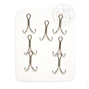 Крючок Sprut двойной Kiba SD-36 NK №10 (Double Round Bend NickelHook) (уп,7шт)