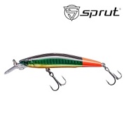 Воблер SPRUT Anko Minnow 65SP-OT 65mm 4gr загл.0.3-0.8m suspending