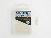 Стопор-отбойник с бусинкой (коробочка) L-17мм ПРОЗРАЧНЫЙ для карп.снасти (уп.10шт.)