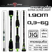 Спиннинг Sprut Mosquito 190XUL 0,3-6g 1-6lb SMMJ622XULFS