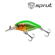 Воблер SPRUT Uni Crank D 35F-CRGR 35mm 4.2gr загл.1.0-1.5m floating
