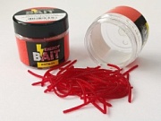 Искусств. насадка "ENERGY BAIT" МОТЫЛЬ (Прямой), L-5см, цв. рубиновый, ароматизир. (50шт)