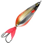 Блесна колебалка AQUA АТОМ M 40,0mm, вес - 9,0g цвет 05 (серебро, золото) 108131