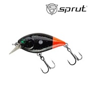 Воблер SPRUT Numi Crank 35F-BKOT 35mm 3.5gr загл.1.0-2.0m floating