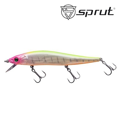 Воблер SPRUT Asaba 110F-CRLPN 110mm 14.5gr загл. 1,0-1,5m floating