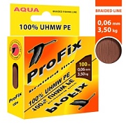 Плетеный шнур ProFix Brown 0.06mm 100m (Коричневый)
