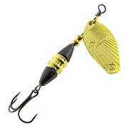 Блесна-вертушка AQUA Esti Shell-2, вес- 8,3g, лепесток №2 (золото) 129655