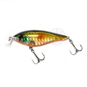 Воблер SPRUT Saba Shad 3D 57F-SGBK-3D 57mm 6gr загл.1.0-1.7m floating