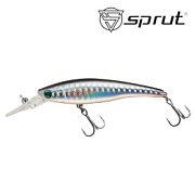 Воблер SPRUT Sagami D 70SP-SBK 70mm 6.8gr загл.1.0-2.0m suspending