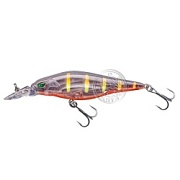 Воблер SPRUT Fugu 90F-CRS-STR 90mm 14gr загл.1.2-2.2m floating