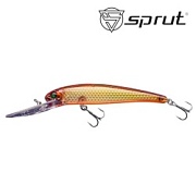 Воблер SPRUT Rei 3D 120F-CRR-3D 120mm 22gr загл.4.0-5.5m floating