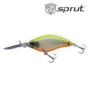 Воблер SPRUT Moretto 3D 70F-CRL 70mm 18.5gr загл.2.5-3.5m floating