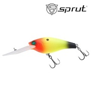 Воблер SPRUT Roko 55F-SST 55mm 8.8gr загл. 1.5-2.5m floating