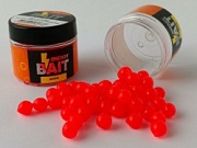 Искусств. насадка "ENERGY BAIT" ИКРА (L) д.9мм, цв. ярко-красный, ароматизир. (48шт)