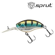 Воблер SPRUT Shebi D 64F-SBGP 64mm 20gr загл.1,0-2,0m floating