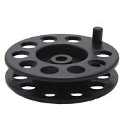 Катушка на жерлицу 65мм, (отверст. d6,5мм) цв. черный