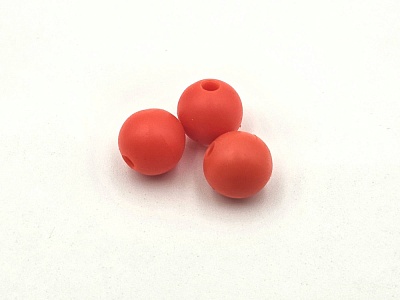 БУСИНКА d-13 (силикон) красная