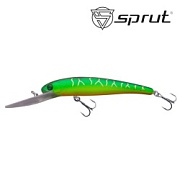 Воблер SPRUT Rei 3D 120F-FT 120mm 22gr загл.4.0-5.5m floating