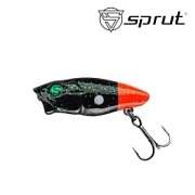 Воблер SPRUT Kamari Pop 37TW-BKOT 37mm 2.3gr top water