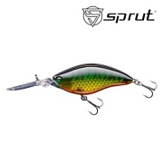 Воблер SPRUT Moretto 3D 70F-GGRT 70mm 18.5gr загл.2.5-3.5m floating