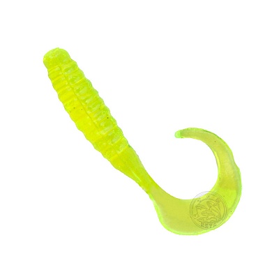 Силиконовая приманка ACTION PLASTICS Curl Tail Grub 4 - 019 (уп.10шт)