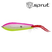 Блесна SPRUT Колеблющаяся SAKIRU Spoon 15,7gr color-WTPN 80mm