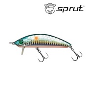 Воблер SPRUT Gurei 65F-SMLT-SC 65mm 6gr загл. 0.1-0.3m floating