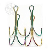 Крючок Sprut двойной Kiba SD-36 CHT №2/0 (Double Round Bend Hook CHT) (уп,4шт)