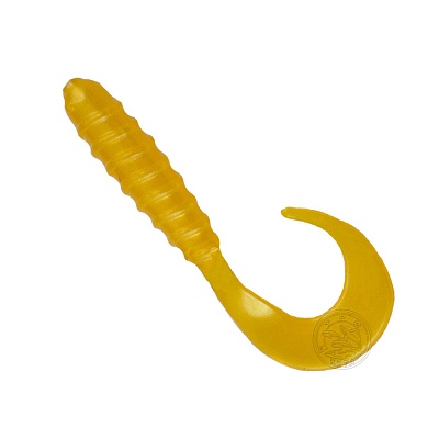 Силиконовая приманка ACTION PLASTICS Curl Tail Grub 1-1/2 - 023 (уп.10шт)