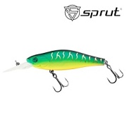 Воблер SPRUT Minako 90F-FT 90mm 21gr загл.2.0-3.0m floating