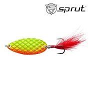 Блесна SPRUT Колеблющаяся MENKIRI Spoon 23gr color-OLO 65mm