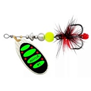 Блесна SPRUT Вращающаяся CASPIA Spinner №1 3gr color- SBKGR