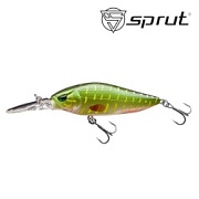 Воблер SPRUT Goromo 75F-PK 75mm 12gr загл. 1.5-2.5m floating