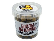 Бойлы пылящие НА КАРПА! 100гр (в банке) d-12мм "МЁД"
