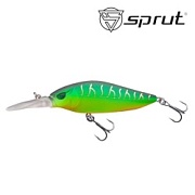 Воблер SPRUT Goromo 75F-FT 75mm 12gr загл. 1.5-2.5m floating