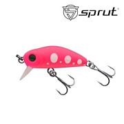 Воблер SPRUT Taburo Trout 35S-PN 35mm 2.7gr загл.0.1-0.5m sinking