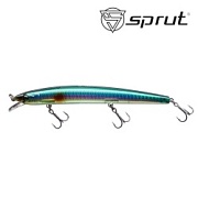 Воблер SPRUT Haku 3D 130F-OIL-3D 130mm 14.5gr загл. 0.5-1.0m floating
