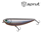 Воблер SPRUT Kai 85TW-SBK 85mm 12.5gr top water