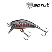 Воблер SPRUT Taburo Trout 35S-SBKBL1 35mm 2.7gr загл.0.1-0.5m sinking