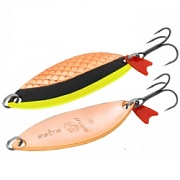 Блесна SPRUT Колеблющаяся ASTRA Spoon 19gr color-CLBK 66mm