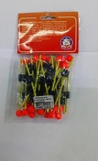 Сторожок В-2Ф  витой, полимер. ЖЕЛТЫЙ 3-4гр