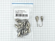 Мормышка паяная (уп.20шт) 0,93гр НИКЕЛЬ тип-407