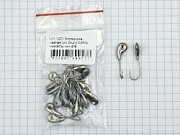 Мормышка паяная (уп.20шт) 0,65гр НИКЕЛЬ тип-409