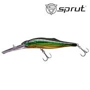 Воблер SPRUT Tara Troll 3D 120SP-GGRT 120mm 29gr загл.3.5-4.5m suspending