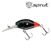 Воблер SPRUT Uni Crank DD 36F-BKOT 36mm 4.2gr загл.1.5-2.5m floating