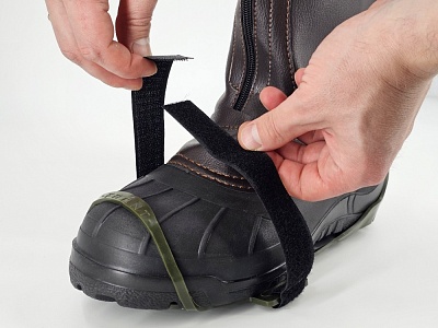 Ледоступы на обувь YETI, размер M, 8 шипов (2шт) ХАКИ