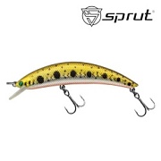 Воблер SPRUT Hiro 90F-GDN 90mm 10gr загл.0.3-0.8m floating