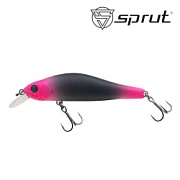 Воблер SPRUT Oshiba 80F-BKPN 80mm 8gr загл.0.8-1.5m floating